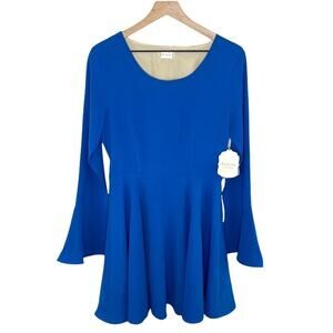 Altar’d State Women’s Bell Sleeve Cut Out Back Dress Size Large New With Tags